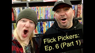 Flick Pickers Ep 6 Part 1  DVD CD and BluRay Scores at The Book Cellar in NYC [upl. by Anneirda894]