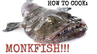 HOW TO COOK MONKFISH THE UGLIEST FISH ON EARTH COOKING VLOG [upl. by Haram]