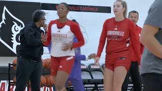 Louisville womens basketball blending 7 newcomers to program for 202324 team [upl. by Lamag171]