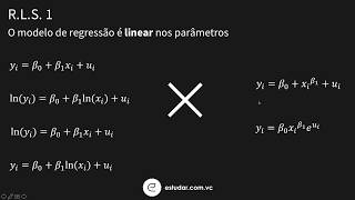 Econometria  Regressão Linear Simples  Suposições 1 a 4 [upl. by Nicholas]