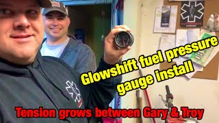 Glowshift fuel pressure gauge install [upl. by Animsay53]