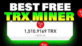 Best TRX Mining Website 2024  New Trx Earning App  New TRON Mining Site [upl. by Anikas]