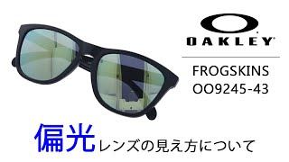 【オークリー サングラス 偏光】フロッグスキン FROGSKINS OAKLEY 924543 Polarized [upl. by Dor]