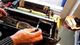 Как почистить принтер  How to clean printer  Drucker Reinigung Canon IP3600 [upl. by Jdavie]