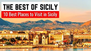 10 Best Places to visit in Sicily Italy  The Best of Sicily  Sicily Travel Guide [upl. by Aynav437]