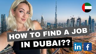 MY TIPS FOR GETTING HIRED How to Find a Job in Dubai 2024 [upl. by Minabe]