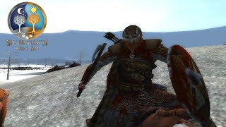 MEN AGAINST ELVES IN THE WINTER WOODS Pitch Battle  Silmarillion Total War [upl. by Anaicul]