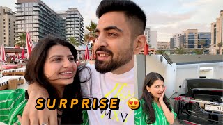 Finally iss Ladki ko SURPRISE Dediya in DUBAI😍 SHAADI ki Dhamki Mil Gayi ❤️ [upl. by Ahseinar]