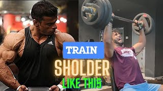 Yatinder singh sholder workout  The only sholder workout you need to watch viralvideo video gym [upl. by Merl]