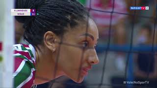 Superliga Feminina de Vôlei 2018  2019  Fluminense x Minas [upl. by Mary853]