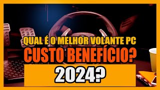 Qual o melhor volante para PC custo benefício  Automobilismo Virtual [upl. by Ednihek]