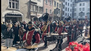 Amriswiler Marktplatzpfuuser  Einmarsch  Fasnacht Schaffhausen 2024 [upl. by Flower]