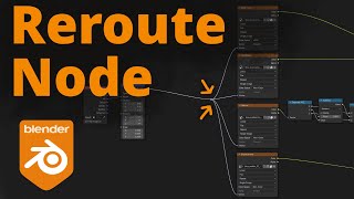 Blender  Reroute Node [upl. by Nor]