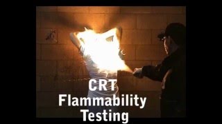 CRT LL OC  TASER Flammability Testing [upl. by Hashum]