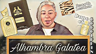 Alhambra Galatea  Dupe of PDM Godolphin  Glam Finds  Fragrance Reviews  Middle Eastern Gems [upl. by Nnairol499]