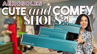 Aerosoles Shoes Review and Haul  CUTE Fall Outfit Ideas [upl. by Mathias]