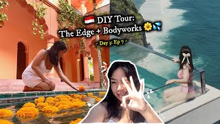 🇮🇩 DIY Tour The Edge  Bodyworks Bali in a day 🌊🌷  Bali vlog day3 ep7  celekatour [upl. by Anelet]