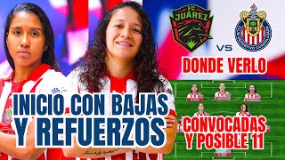 🔴 CHIVAS FEMENIL VISITA HOY A BRAVAS ¿DONDE VERLO EN VIVO [upl. by Swayne]