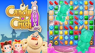 CANDY CRUSH SODA SAGA  ANDROID GAMEPLAY 1 [upl. by Atsok93]