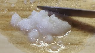 Melted naphthalene balls very strong smell防虫剤ネオパースの末路 [upl. by Saberio873]