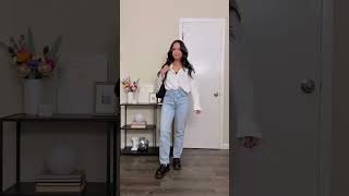 How to style Abercrombie 90s Straight Leg Jeans 🦋 [upl. by Tsai]