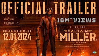 CAPTAIN MILLER  Trailer  Dhanush  Shivarajkumar Sundeep Kishan  Arun Matheswaran [upl. by Yusuk]