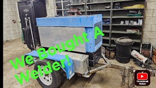 I Bought a Miller Big 40 welder [upl. by Trebled]