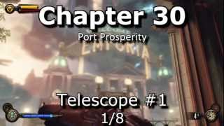 BioShock Infinite  Chapter 30  100 Collectibles  Voxophones Kinetoscopes Telescope amp Infusions [upl. by Aysab]