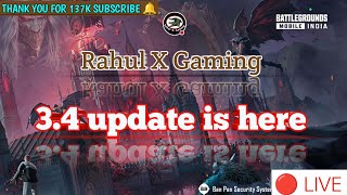 Rahul X Gaming is live BGMI RUSH MOD ON [upl. by Ayikin233]