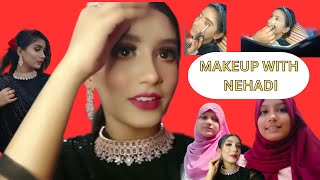 MAKEUP WITH NEHA DI  ঘুর্নিঝড়ে ইলেকট্রিক গেলো [upl. by Miarfe832]