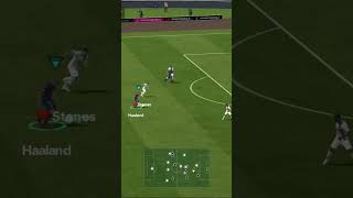 Haaland commiting a foul in fc mobile football haaland shorts viral [upl. by Nodnerb]