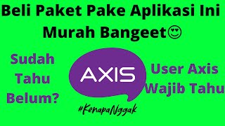 Paket Internet Murah Axis Terbaru  Kode Dial Murah Axis 2022 [upl. by Ayotnom]