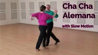 Cha Cha Alemana with slow motion [upl. by Notserk]