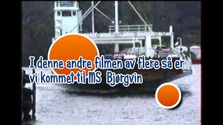 VHS film Askøy Bergen AS sine ferger 1992 MS Bjørvin [upl. by Mordy]