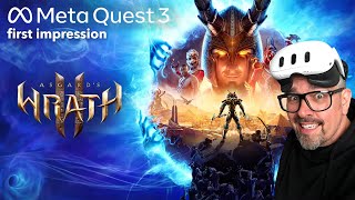 Asgard´s Wrath II  Meta Quest 3  erster Eindruck  Was fürn Brett [upl. by Anileda]