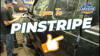 How to Pinstripe a Car with Pinstriping Tape [upl. by Nire938]