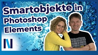 Photoshop Elements Mit Smartobjekten die Bildqualität erhalten selbst bei mehrfacher Skalierung [upl. by Kcirdehs]