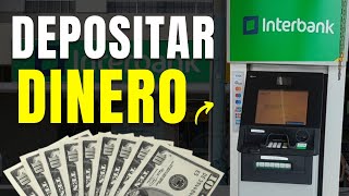 Cómo Depositar Dinero en Cajero Interbank Paso a Paso [upl. by Drais868]