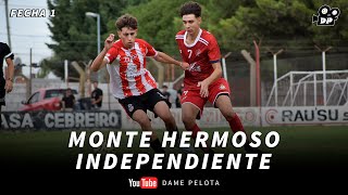 ¡Comienza el campeonato  Monte Hermoso vs Independiente  Fecha 1  Torneo 70° Aniv CAMH [upl. by Les]