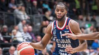 Isaiah Mucius 11 poäng vs Köping Stars [upl. by Kimberley295]