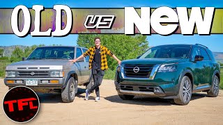 I Compare The Original amp The Brand New Nissan Pathfinder To See If Nissan Has Found Its Mojo [upl. by Beora]