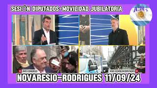 NOVARESIORODRIGUEZ el pase Desde panqueques hasta movilidad jubilatoria [upl. by Galatia]