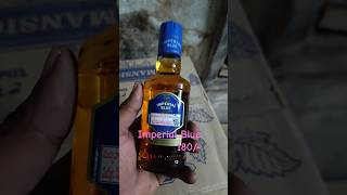 Imperial Blue whisky quarter 180trending whisky alcohol andhrapradesh imperial apliquor [upl. by Luckett]