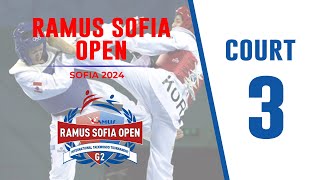 Ramus Sofia Open E2  Sofia 2024  Court 3 [upl. by Amlez412]