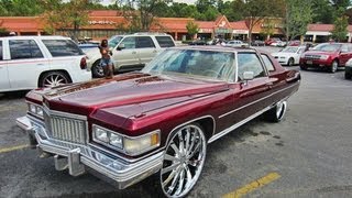 WETT 1975 Cadillac Coupe Deville on 8s [upl. by Chessy]