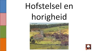 3 Hofstelsel en horigheid [upl. by Akinirt]