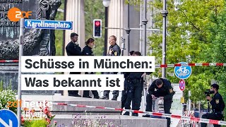 Möglicher Anschlag in München vereitelt – 18Jähriger aus Österreich erschossen  ZDFheute live [upl. by Diva]