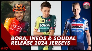 UCI WORLD TOUR 2024 KITS RANKED  Bora Hansgrohe Ineos Grenadiers and Visma Lease A Bike [upl. by Lagiba259]