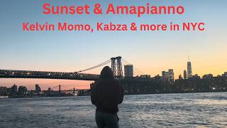 Sunset amp Amapiano in NYC 2024  Soulful Amapiano  Kelvin Momo Mordecai Babalwa M Kabza Maradona [upl. by Drawets]