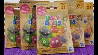 Opening Up Ugly Dolls Series One Blind Bags With Codes [upl. by Rosse]